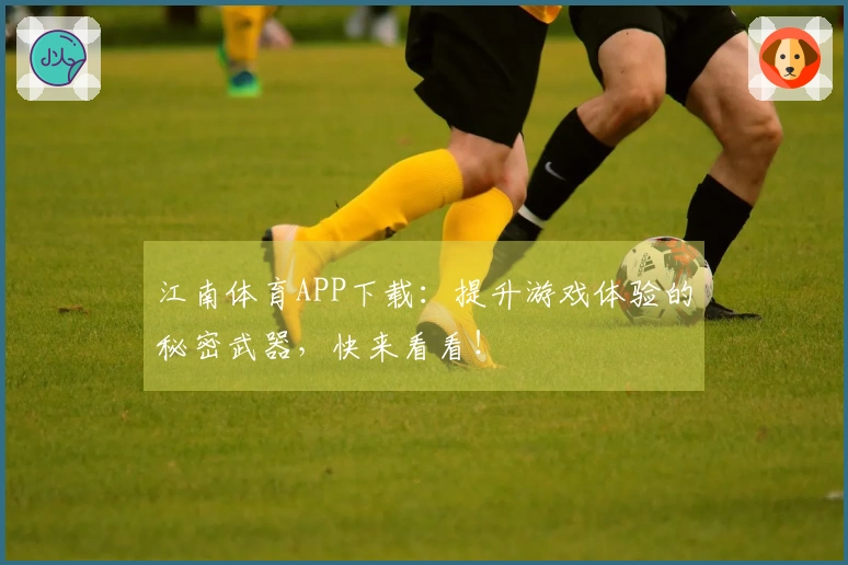 江南体育APP下载：提升游戏体验的秘密武器，快来看看！